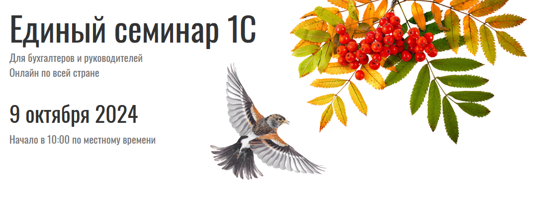Единый семинар 1с 9 октября. Единый семинар 1с 9 октября
